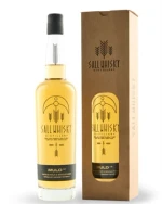 Sall Whisky MULD 1.2 Økologisk Single Malt Dansk Whisky flaske på hvid baggrund